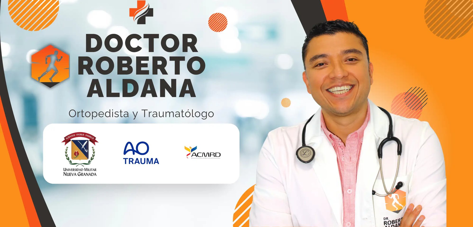 Doctor Roberto Aldana Ortopedista y Traumatólogo particular en bogotá, colombia